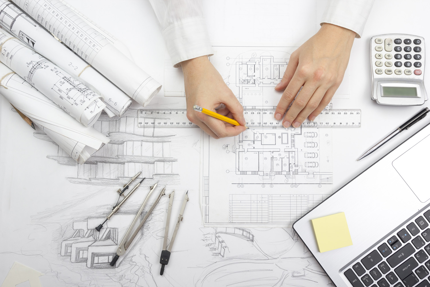 architect blueprints